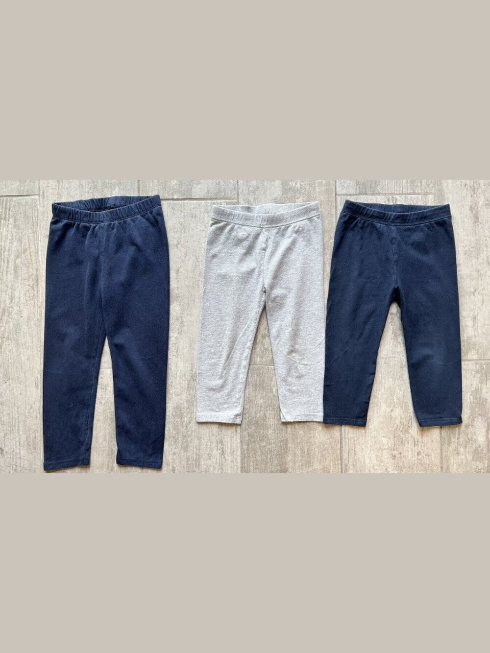 Baby Gap Set Lot of 3 Legging Stretch Pant Crop Playtime Favorite Cotton 3T READ